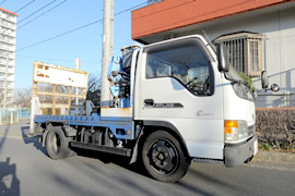 バイクは、レッカー車も準備しております。のイメージ